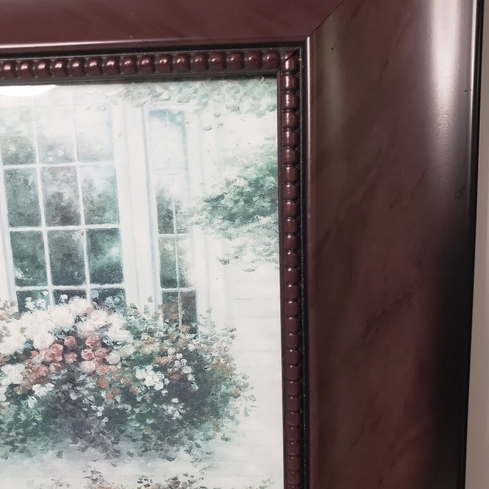 Liberty hall, Thomas Kinkade, Alcott Hill, wooden, picture wall hanging.   108